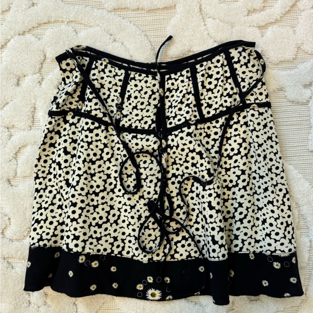 Urban Outfitters Floral Wrap Skirt - Picture 3 of 5